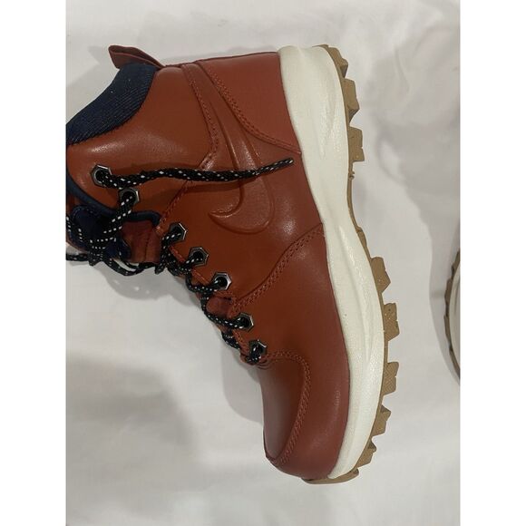 NIKE Manoa Leather SE Boots Mens US 5 Rugged Orange DC8892-800 Lace Up - Picture 14 of 16